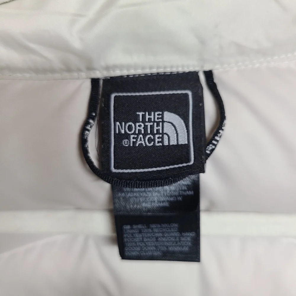 The North Face Parka Women's Size Medium Cream 600 Down Puffer Parka Jacket - Picture 5 of 8